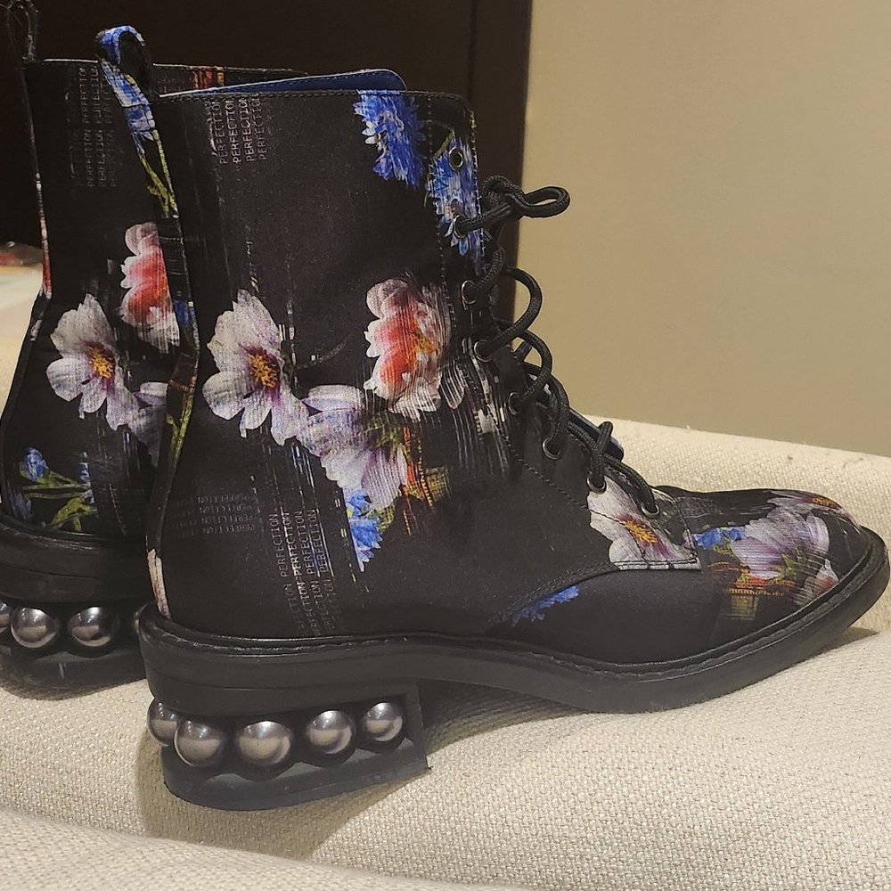 Nickolas Kirkwood boots, leather